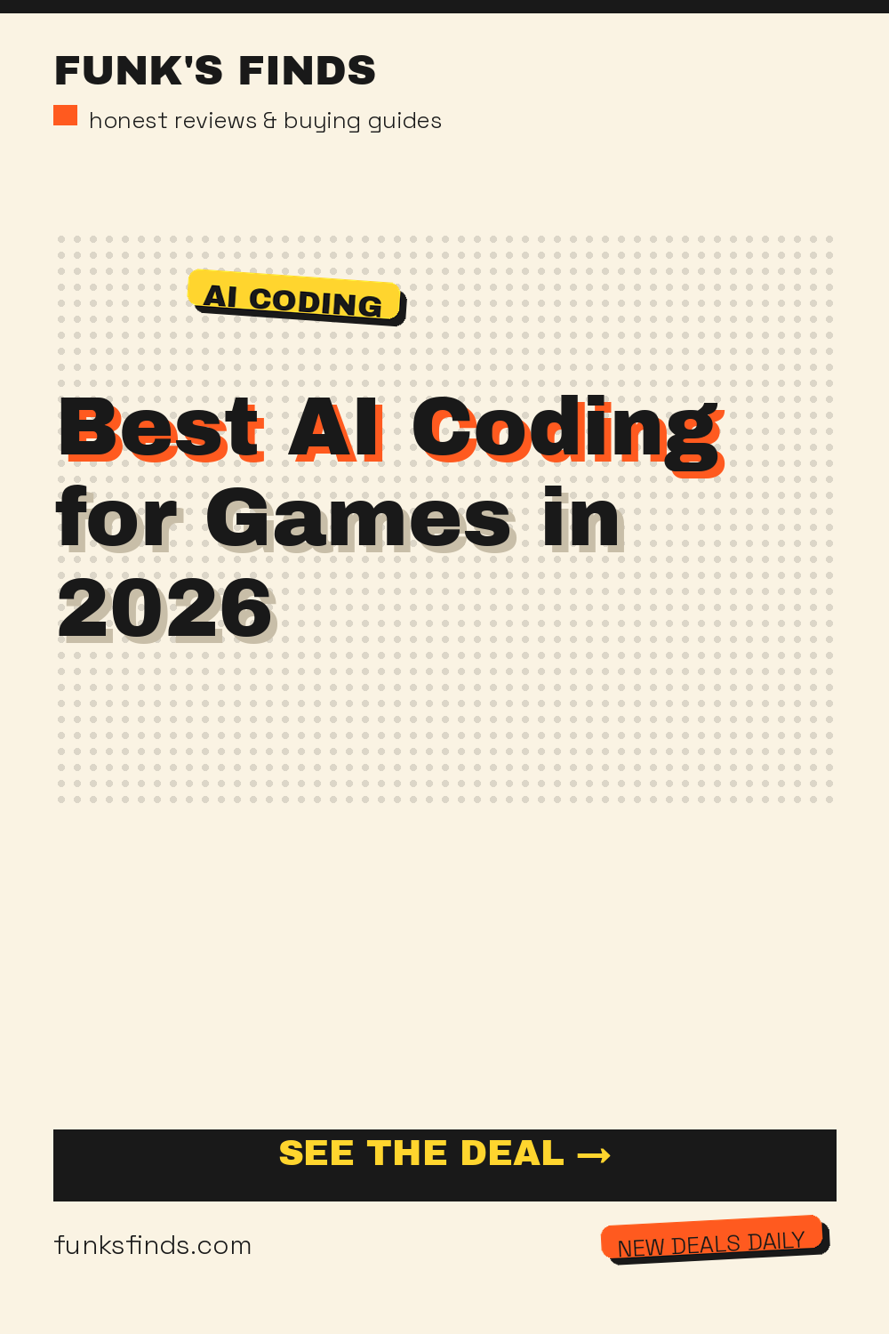 Best AI Coding for Games in 2026: A Comprehensive Buying Guide — Funk's Finds buying guide