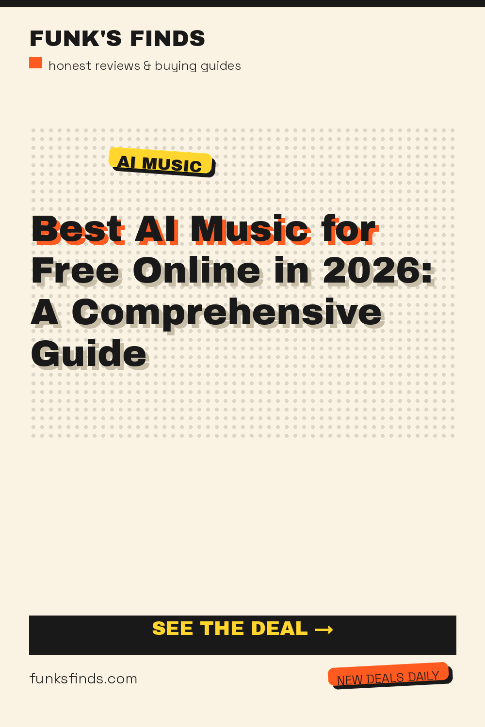 Best AI Music for Free Online in 2026: A Comprehensive Guide — Funk's Finds buying guide